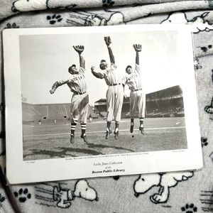 Vintage Boston Red Sox DiMaggio, Williams, Doerr